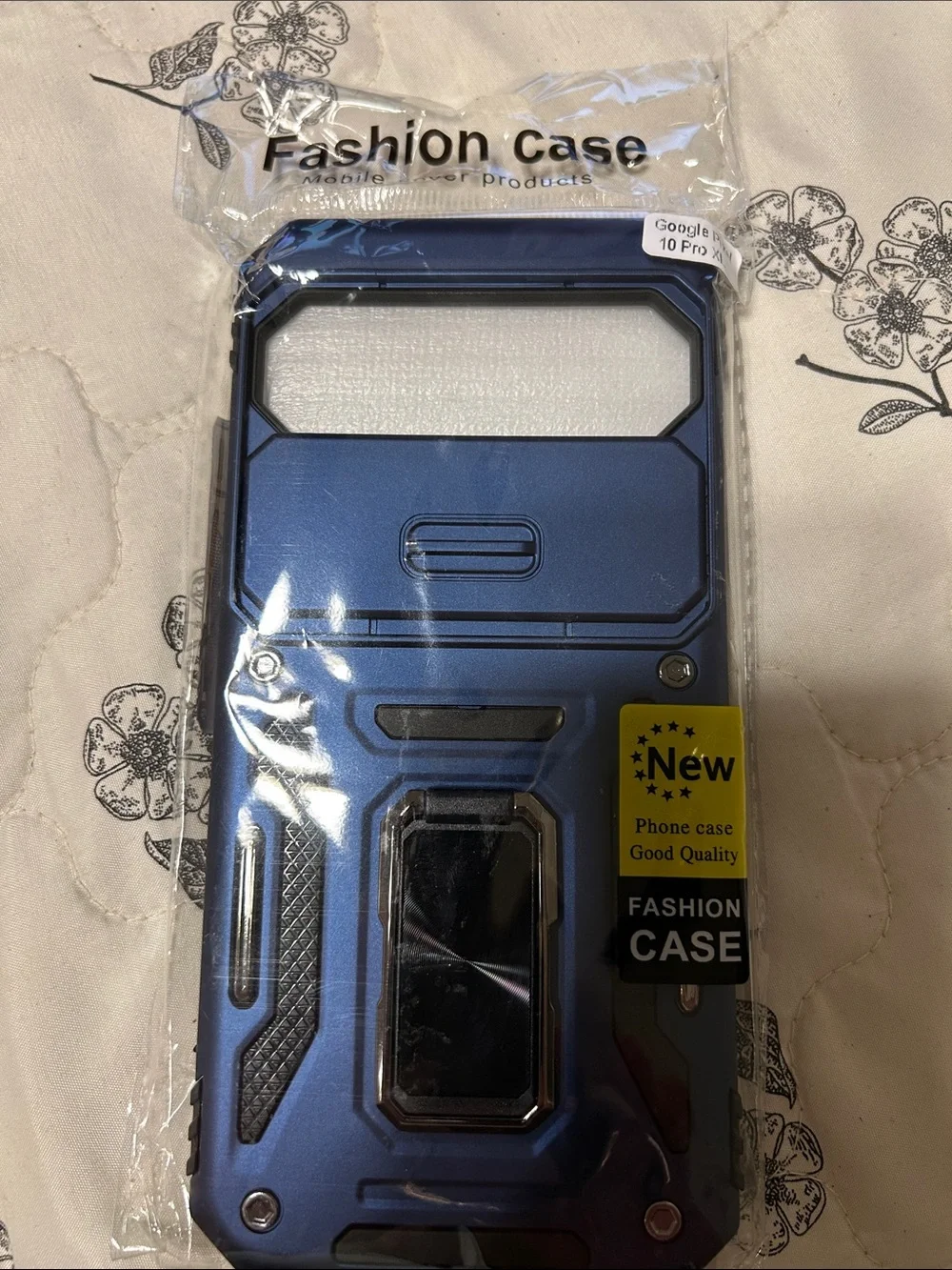 Navy Blue Protective Case with Kickstand for Google Pixel 10 Pro XL NEW